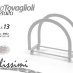 PORTATOVAGLIOLI DA TAVOLA METALLO BIANCO CASA PIZZERIA RISTORANTE PUB BAR 14*13