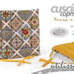 Cuscino Sedia Coprisedia Morbidone Imbottito Lacci trapuntato TERRA E SOLE 40*40