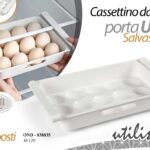 Portauova Frigorifero FRIGO AGGANCIO SOTTO MENSOLA SALVASPAZIO Contenitore 15 PS