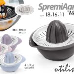SPREMI AGRUMI MANUALE SPREMUTA ARANCIA LIMONE FRUTTA PLASTICA COLOR 18*6*11CM