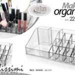 Organizer makeup 16 vani porta rossetti pennelli smalti acrilico ass 22x12 cm