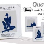 QUADRO ARTISTICO STAMPA SU TELA Canvas MATISSE ASSORTITI CLASSICO MODERNO 40*50