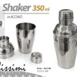 Shaker e set per cocktail ACCIAIO Barman Bar The Bars AGITATORE BICCHIERE 350ML