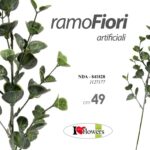 RAMO PIANTA VERDE MAZZOLINO 49CM FIORE DECORATIVO ARTIFICIALE CON STELO