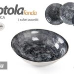 Ciotolina ciotola tonda buffet aperitivo finger food blu pietra ceramica as 13cm