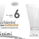 12 BICCHIERINI BICCHIERE Finger Food RIUTILIZZABILI DOLCI APERITIVO Gold 10,5 CM