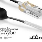 MESTOLO CUCCHIAIONE CUCCHIAIO CHEF 33 CM UTENSILE CUCINA NYLON ANTIGRAFFIO