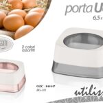Portauovo PORTA UOVO SODO DA TAVOLA Cucina Colazione Supporto MODERNO 6,5*3 cm