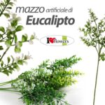 MAZZO ARTIFICIALE EUCALIPTO 70 CM MAZZOLINO STELO RAMOSCELLO RAMO PIANTA FINTA