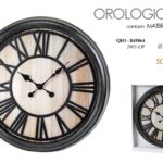 OROLOGIO DA PARETE STILE ANTICO VINTAGE NUMERI ROMANI CLASSICO MODERNO 51*6 cm