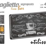 Tovaglietta americana segnaposto sottopiatto pvc bar caffè vintage retrò 44x28