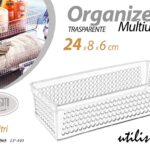 ORGANIZER CASSETTI CUCINA PENSILE CONTENITORE Frigorifero FRIGO 1,1LT 24*8*6 CM