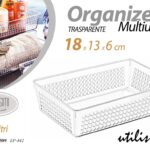 ORGANIZER CASSETTI CUCINA PENSILE CONTENITORE Frigorifero FRIGO 1,5LT 18*13*6 CM