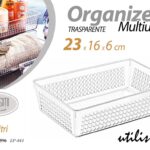 ORGANIZER CASSETTI CUCINA PENSILE CONTENITORE Frigorifero FRIGO 2,3LT 23*16*6 CM