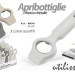 APRIBOTTIGLIE APRI BOTTIGLIE CAVATAPPI COMODA IMPUGNATURA ACRILICO METALLO