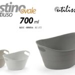 CESTINO PORTA OGGETTI ORGANIZER CUCINA BAGNO VESTITI BUCATO CESTA 16*10*7