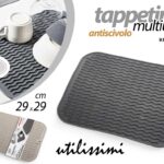 Tappetino cucina multiouso colapiatti scolapiatti protezione silcon ass 36*28