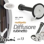 DIFFUSORE RUBINETTO ACQUA CUCINA MULTIGETTO AEREATORE FLESSIBILE RISPARMIO 13 CM