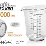 Misurino dosatore graduato liquidi dolci caraffa pasticceria farine 1000 ml 16cm