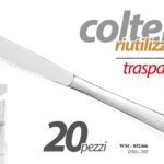 20 Coltelli tavola finger food aperitivo buffet party buffet plastica 20 cm