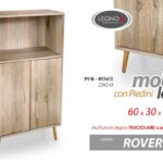 MOBILE ARMADIO LEGNO ANTE MODERNO ROVERE SALOTTO CUCINA UFFICIO BAGNO 115*60*30