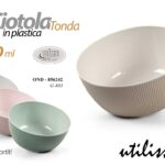 Ciotola insalatiera cucina buffet feste giardino plastica moderna color 27 cm
