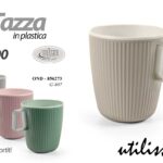 Bicchiere acqua bibite party giardino feste buffet plastica moderna color 400 ml