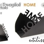 Portatovaglioli Porta tovaglioli moderno tavola metallo nero locali home 15x10x6