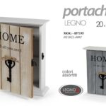 Portachiavi parete armadietto chiavi bacheca muro ingresso legno home as 20*7*24
