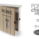 Portachiavi parete armadietto chiavi bacheca muro ingresso legno home as 20*6*24