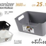 ORGANIZER MUTIUSO CUCINA FRIGO CASSETTI PENSILE UFFICIO ASS 3,6LT AS 25*17*10 CM