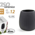VASO CERAMICA PIANTE CENTROTAVOLA EVENTI SEGNAPOSTO CLASSICO MODERNO OPACO 12*11