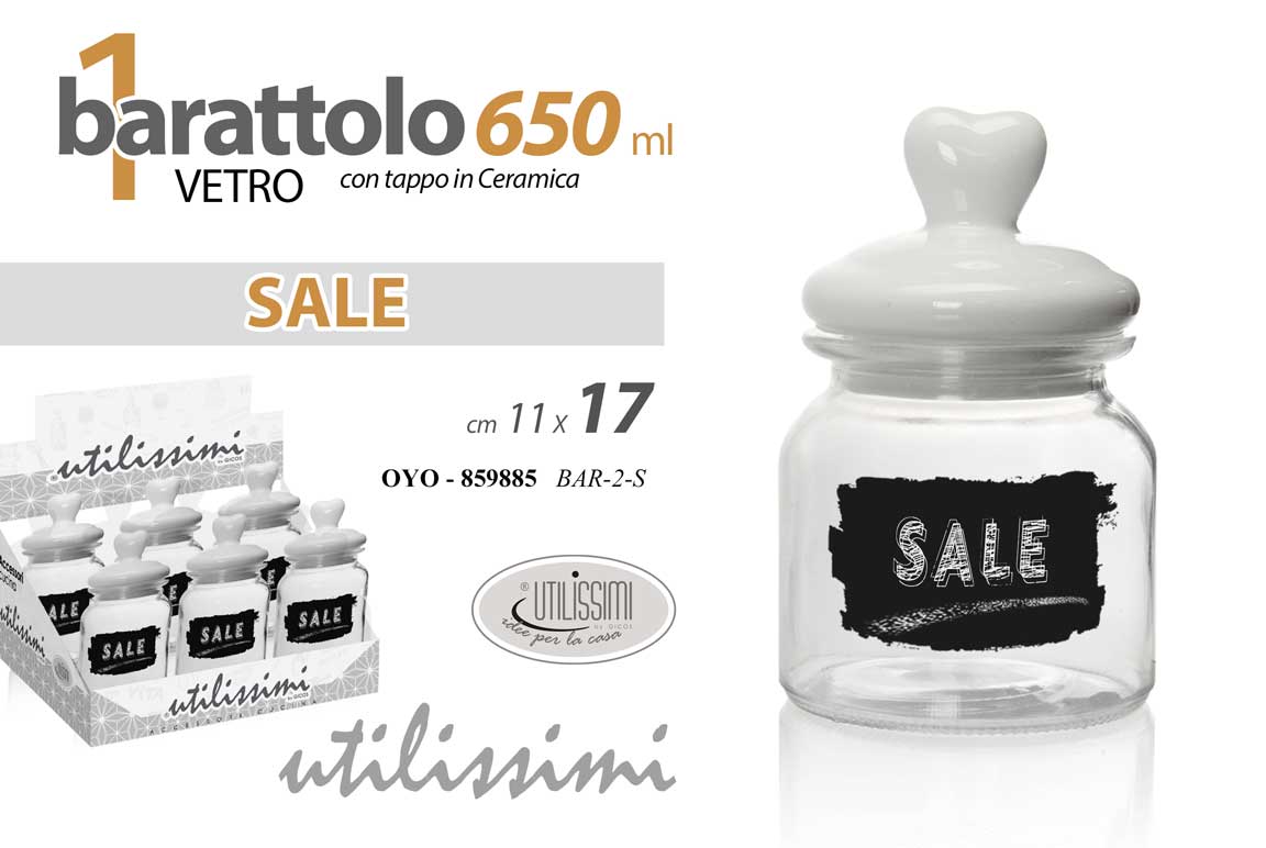 8025569859885 OYO/BARATTOLO 650ML SALE 11*17 BAR/2/S - immagine 1