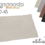 Tovaglietta americana segnaposto colazione rettangolare tessuto moderno as 45x30