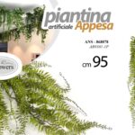 RAMO PIANTA ARTIFICIALE APPESA FINTA FOGLIE CADENTE PARETE SOFFITTO PLST 81*95CM