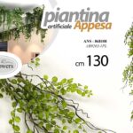 ERBA PIANTA ARTIFICIALE APPESA FINTA CADENTE PARETE SOFFITTO RAMO FOGLIE 130 cm