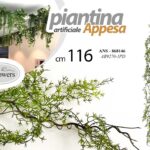 RAMO PIANTA ARTIFICIALE APPESA FINTA FOGLIE CADENTE PARETE SOFFITTO PLA 40*116CM