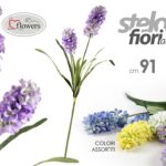 STELO GIACINTO ARTIFICIALE FIORI FINTI DECORAZIONE CASA EVENTI CERIMONIE AS 91cm