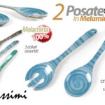 Posate insalata grandi giardino campeggio pic nic mare melamina reist ass 32 cm