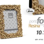CORNICE PORTAFOTO DA TAVOLO MODERNO Vintage Classico RESINA DORATA ORO GCH 10*15