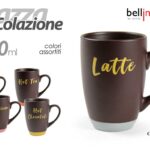 Tazza mug the latte cioccolata cappuccino moderna ceramica urban chic ass 240 ml