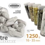 PIETRE SASSI CIOTTOLI PIANTE VASI CENTROTAVOLA DECOUPAGE DECORATIVI ASS 1250 GR