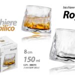 BICCHIERE LIQUORE BIBITA Vodka Bicchierino Shot AMARO Tequila BILICO 150 ML 8CM