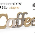 DECORAZIONE DA TAVOLO PARETE SCRITTA LEGNO FRASE Coffee CAFFè 40*14*2CM