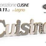 DECORAZIONE DA TAVOLO PARETE SCRITTA LEGNO FRASE CUCINA CUISINE 40*11*2CM