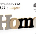 DECORAZIONE DA TAVOLO PARETE SCRITTA LEGNO COLOR FRASE HOME CASA 42*11*2CM