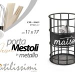 PORTA MESTOLI UTENSILI CONTENITORE Portaposate MODERNO MAISON VINTAGE RETRò 17cm