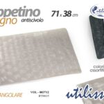 TAPPETO DOCCIA ANTISCIVOLO Vasca RETTANGOLARE BAGNO MODERNO PVC QALITY 71*38 CM