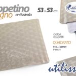 TAPPETO DOCCIA ANTISCIVOLO Vasca QUADRATO BAGNO MODERNO PVC QALITY 53*53CM