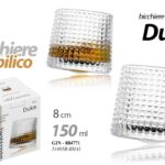 BICCHIERE LIQUORE BIBITA Vodka Bicchierino Shot AMARO Tequila BILICO 150 ML 8CM
